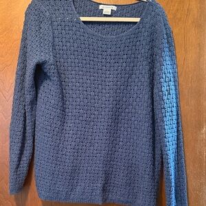 Women's Blue Sweater vintage Liz Claiborne